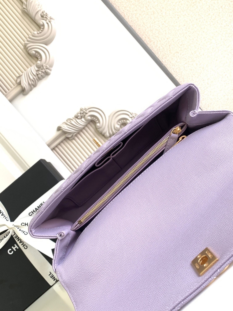 Ch**el top handle bags